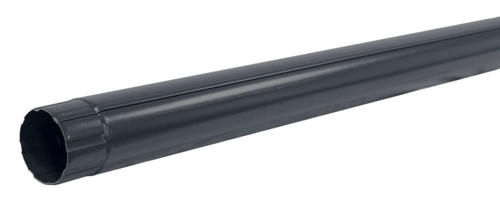 Труба круглая 90 мм 3 м Мatt RAL 7024