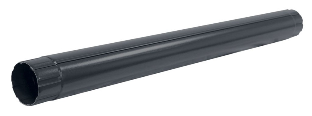 Труба круглая соединительная 90мм 1м Мatt