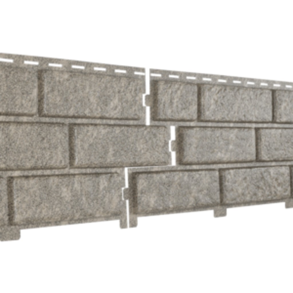 Фасадные панели Стоун Хаус Кирпич Бежевый