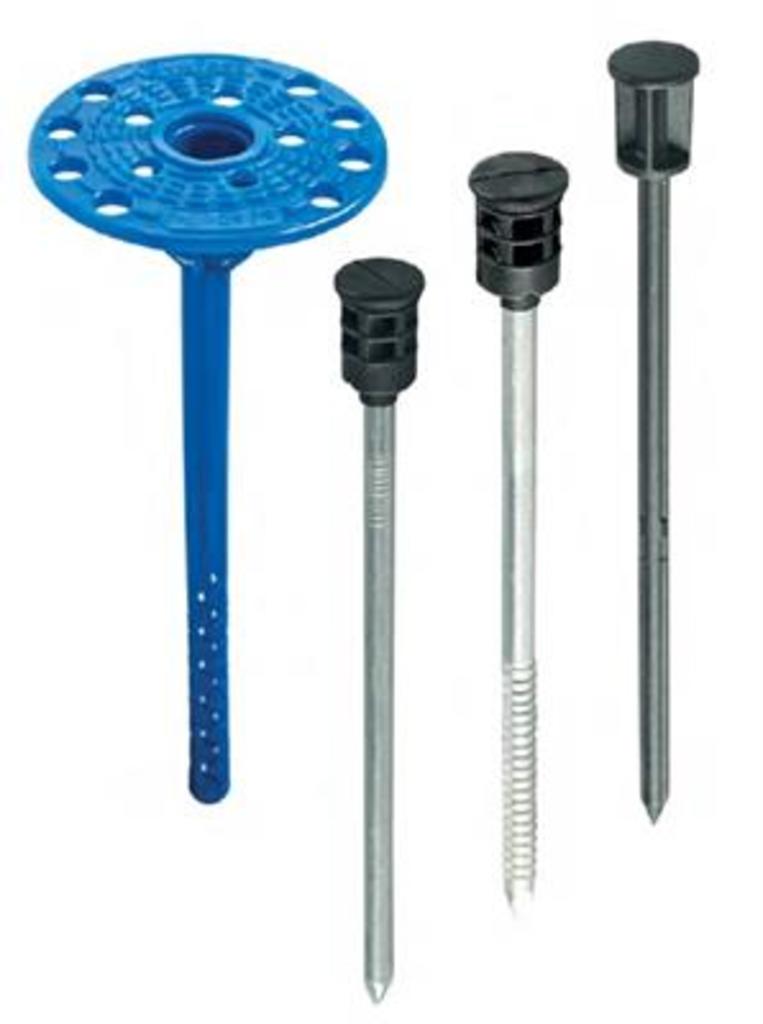 Дюбель фасадный Evofast ТД8/60М1-160 с забивным элементом из оц.стали с термоголовой (М1-160) 400 шт/уп