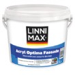 Краска водно-дисперсионная для наружных работ LINNIMAX Acryl Optima Fassade / Оптима Фасад База 3 2,35 л