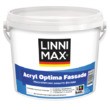 Краска водно-дисперсионная для наружных работ LINNIMAX Acryl Optima Fassade / Оптима Фасад База 1 2,5 л