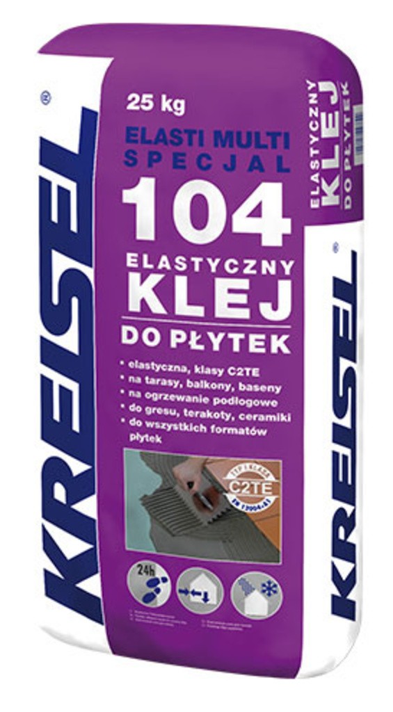Эластичный универсальный клей для плитки ELASTI MULTI SPECIAL 104 Kreisel