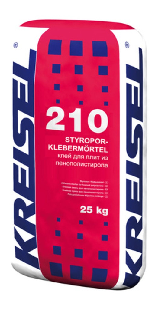 Клей для пенополостирола STYROPOR-KLEBEMORTEL 210 Kreisel