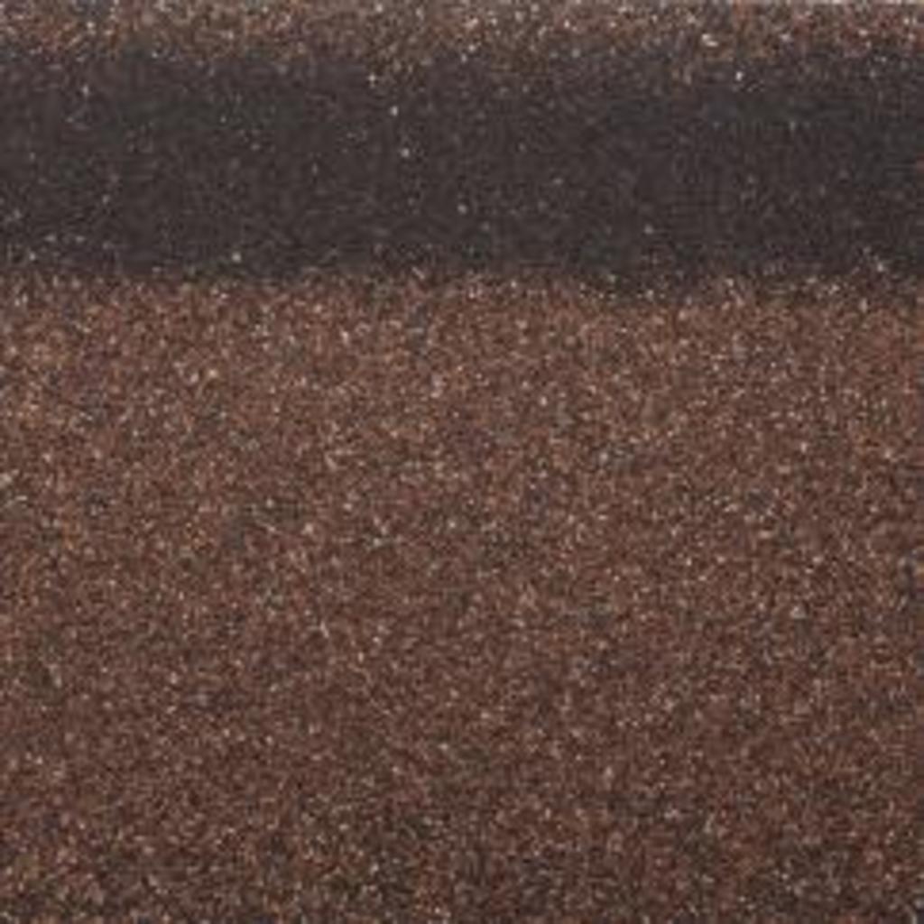 Коньково-карнизная черепица ROOFSHIELD HR-46 Коричневый топаз