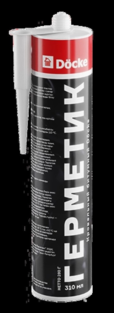 Герметик битумный Docke для мягкой кровли