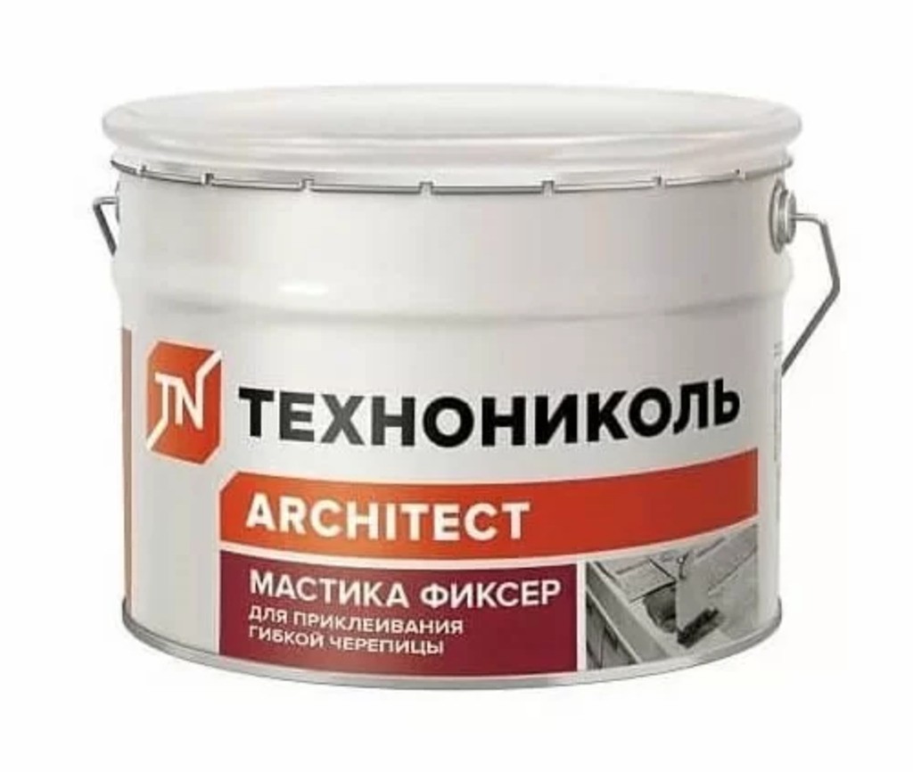 Мастика для гибкой черепицы ТЕХНОНИКОЛЬ № 23 Фиксер, 3,6 кг