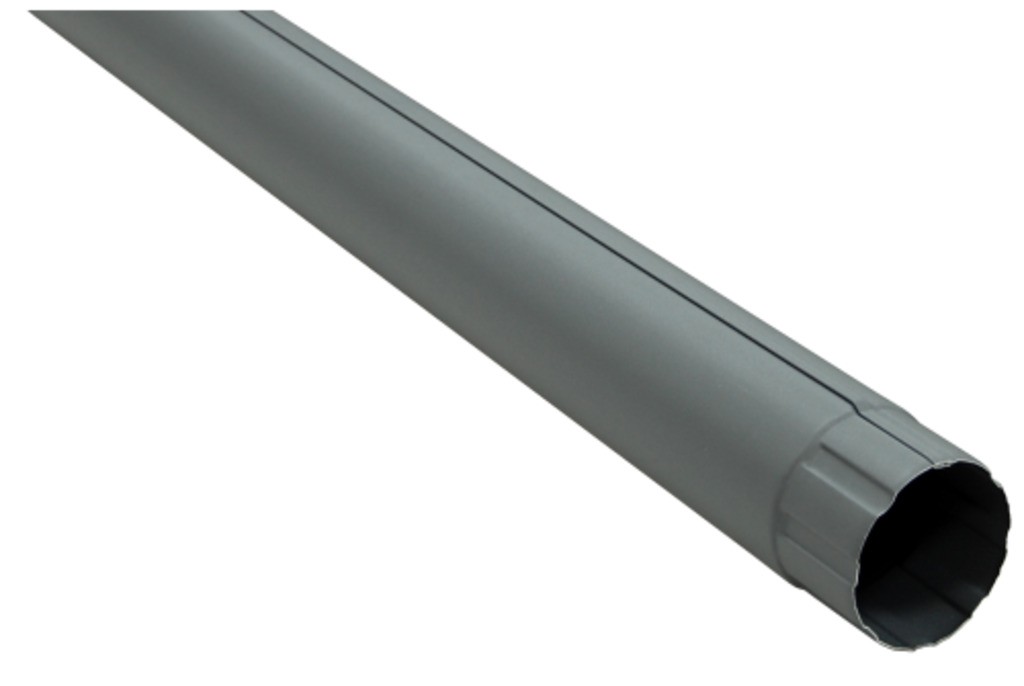 Труба круглая 90 мм 3 м Matte PU RAL