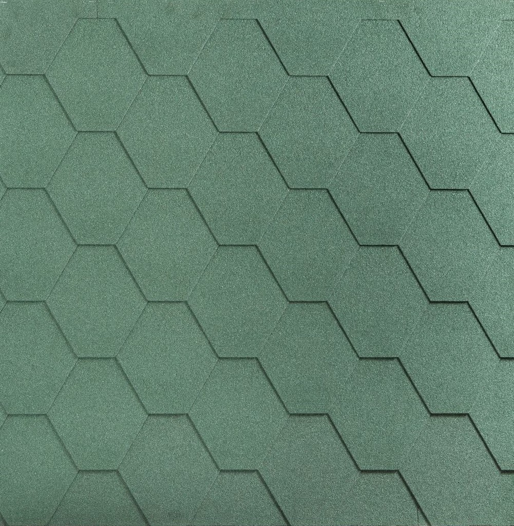 Гибкая черепица Katepal /KL/ Зеленый