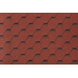 Гибкая черепица ROOFSHIELD/ СТАНДАРТ ПРЕМИУМ/ Красный с оттенением