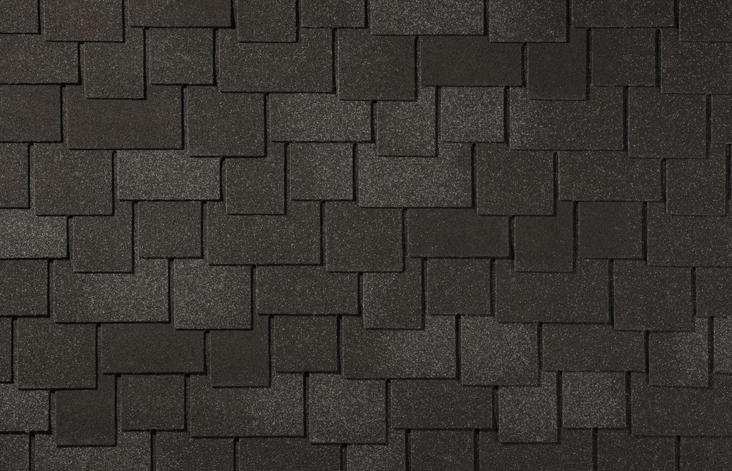 Гибкая черепица ROOFSHIELD/ РЕЗИДЕНЦИЯ ПРЕМИУМ/ Черный янтарь