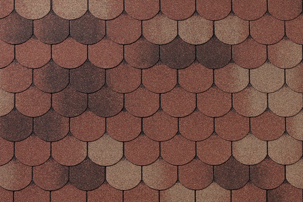 Гибкая черепица ROOFSHIELD/ ФЕМИЛИ ЛАЙТ ГОТИК / Терракота