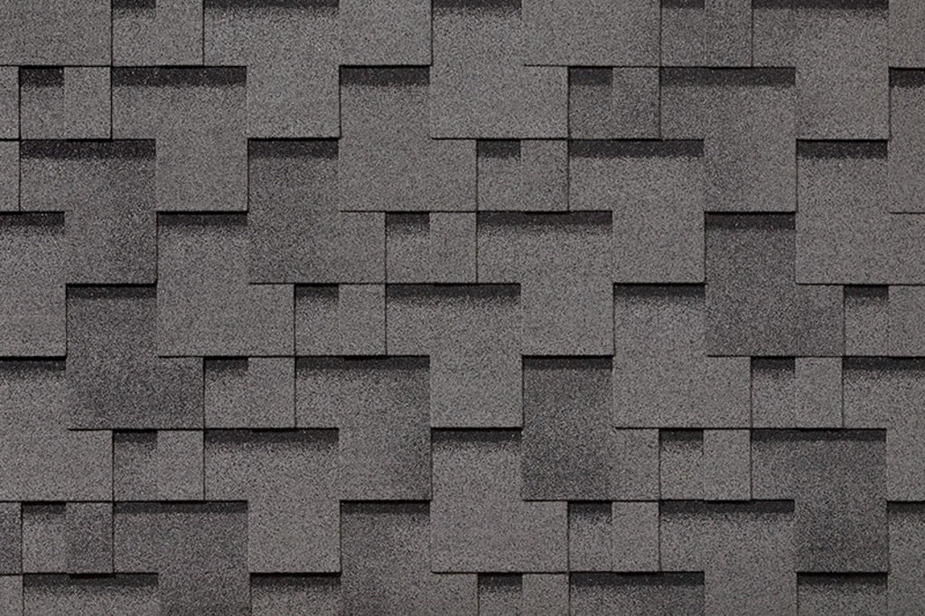 Гибкая черепица ROOFSHIELD/ ФЕМИЛИ ЭКО ЛАЙТ МОДЕРН / Серый с оттенением