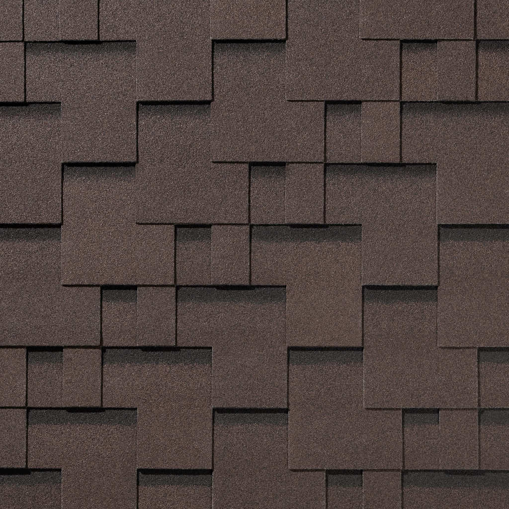 Гибкая черепица QUIET TILE/ GALLERY/ Каштан