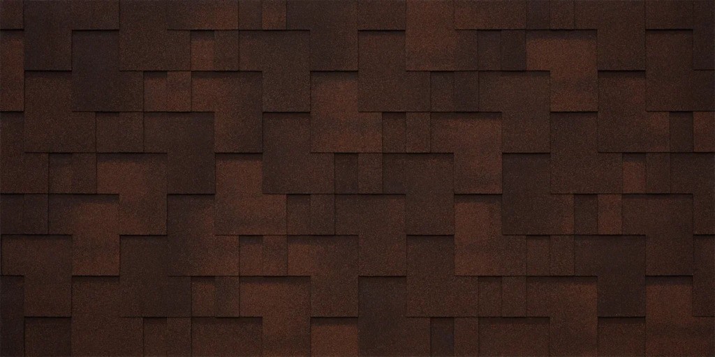 Гибкая черепица TEGOLA / BUSINESS / LAZIO / Marrone